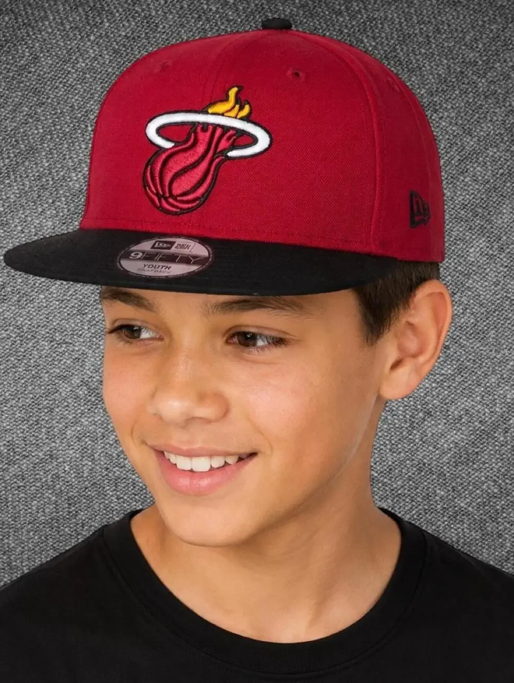 New Era NBA Miami Heat Youth 9FIFTY Snapback Hat
